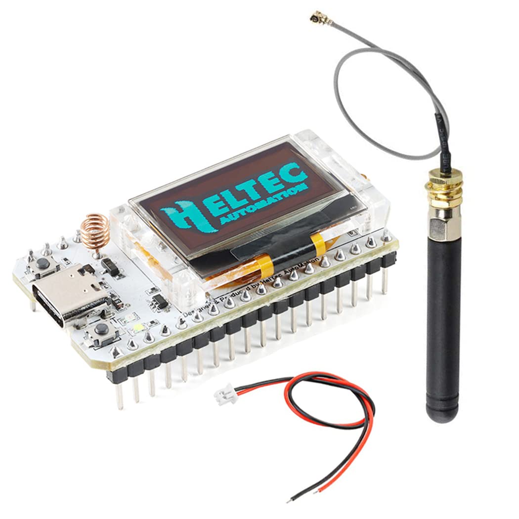 Amazon.com: HiLetgo ESP32 V3 LoRa V3 SX1262 0.96 inch OLED Display